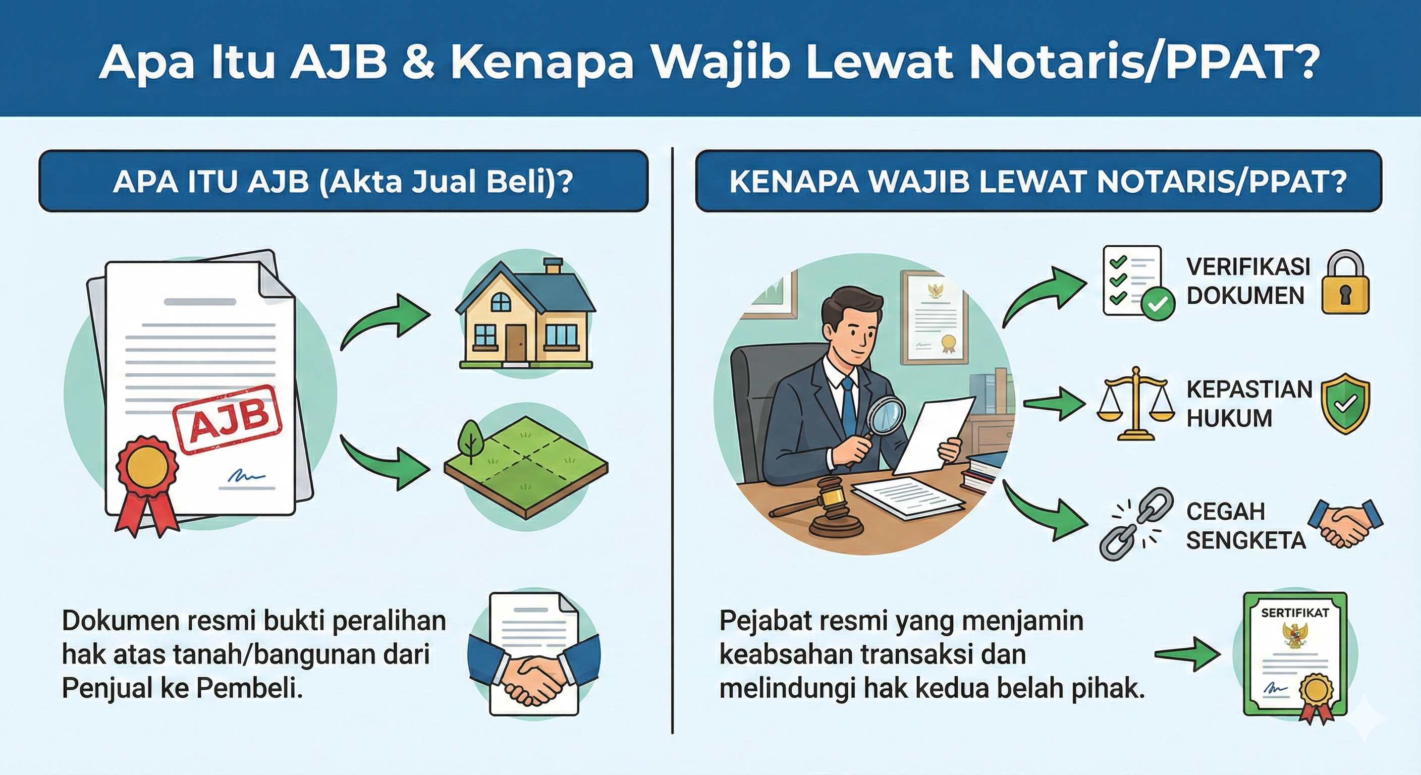 Jangan Ambil Risiko! 5 Bahaya Fatal Beli Properti Tanpa Akta Jual Beli (AJB) Resmi