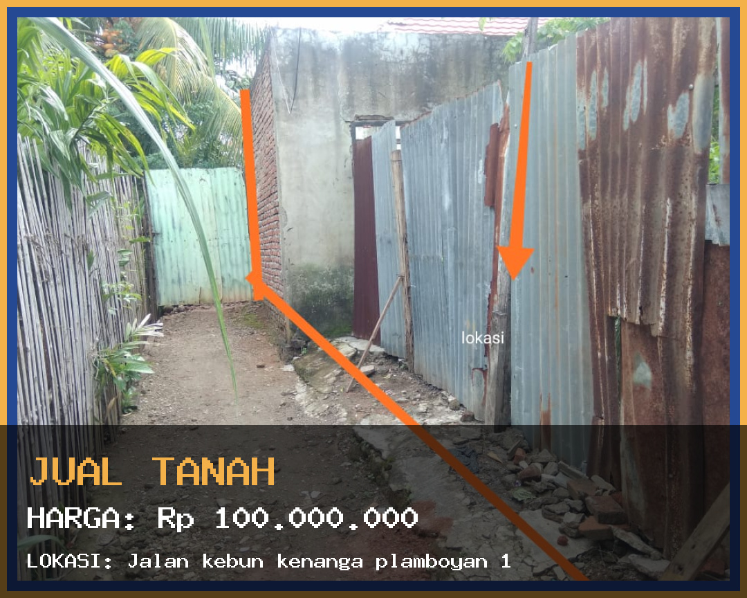 Jual tanah