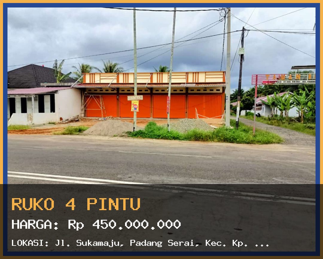 Ruko 4 pintu