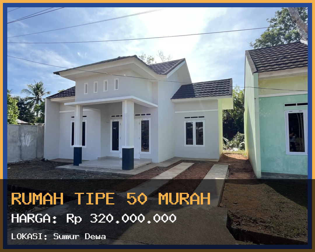 Rumah Tipe 50 Murah